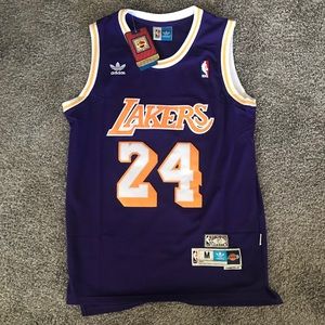 Purple lakers number 24 kobe Bryant jersey